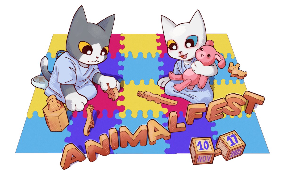This week, Darkbound will be participating in the Steam Animal Fest! In case you didn't know... Our game has cats in it! Play the demo here🔗s.team/a/3091260