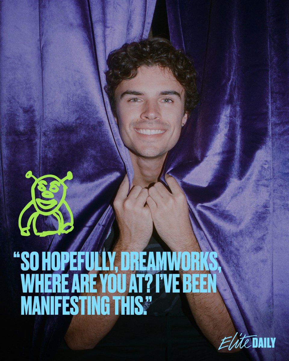 Nic Vans in #Shrek5 in 5!!!! 😤 Revisit our main character feature with one half of #Nicolandria here: elitedaily.com/entertainment/…