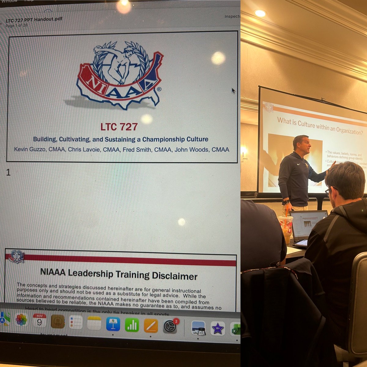 I’m in Columbus this weekend practicing The Law of the Lid. “Culture Defeats Strategy.” <a href="/VHS_Perry/">Andrew Perry</a> <a href="/WesTeaches/">Wes Weaver</a>