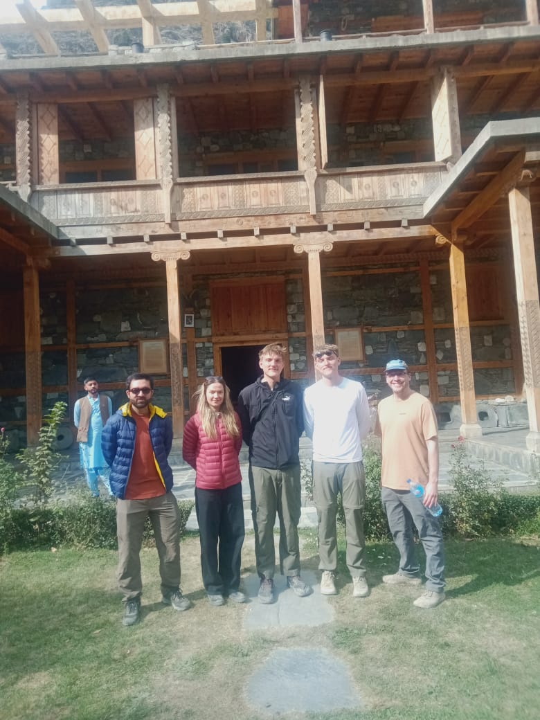 Group of tourists from China, Portugal, Malaysia, and USA visited Kalasha Dur Museum, Bumburate, Lower Chitral, where they appreciated the rich cultural heritage and the preservation efforts of the Directorate General of Archaeology &amp; Museums, KP. #KPArchaeology