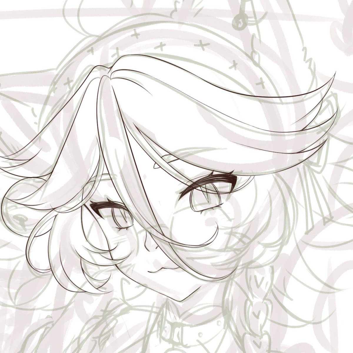 meroko_luna's tweet image. Current WIPs/messy sketches 👀