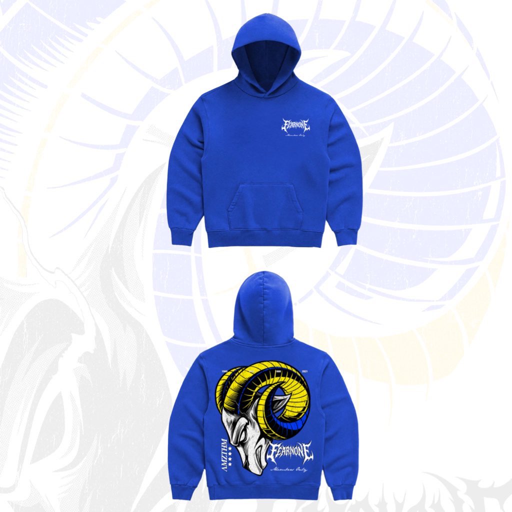 vinceayg_'s tweet image. 🚨Giveaway🚨 If Rams win Today (Week 10) Im giving away a FREE “Fear None Members Only” tee and hoodie ! Must:

•Tap that 💙 button 
•Comment and tag a die hard fan
•Must be following me

*Picking winner randomly after the game if they win 
🫡🔥 JUMBO SCREEN PRINTED tee