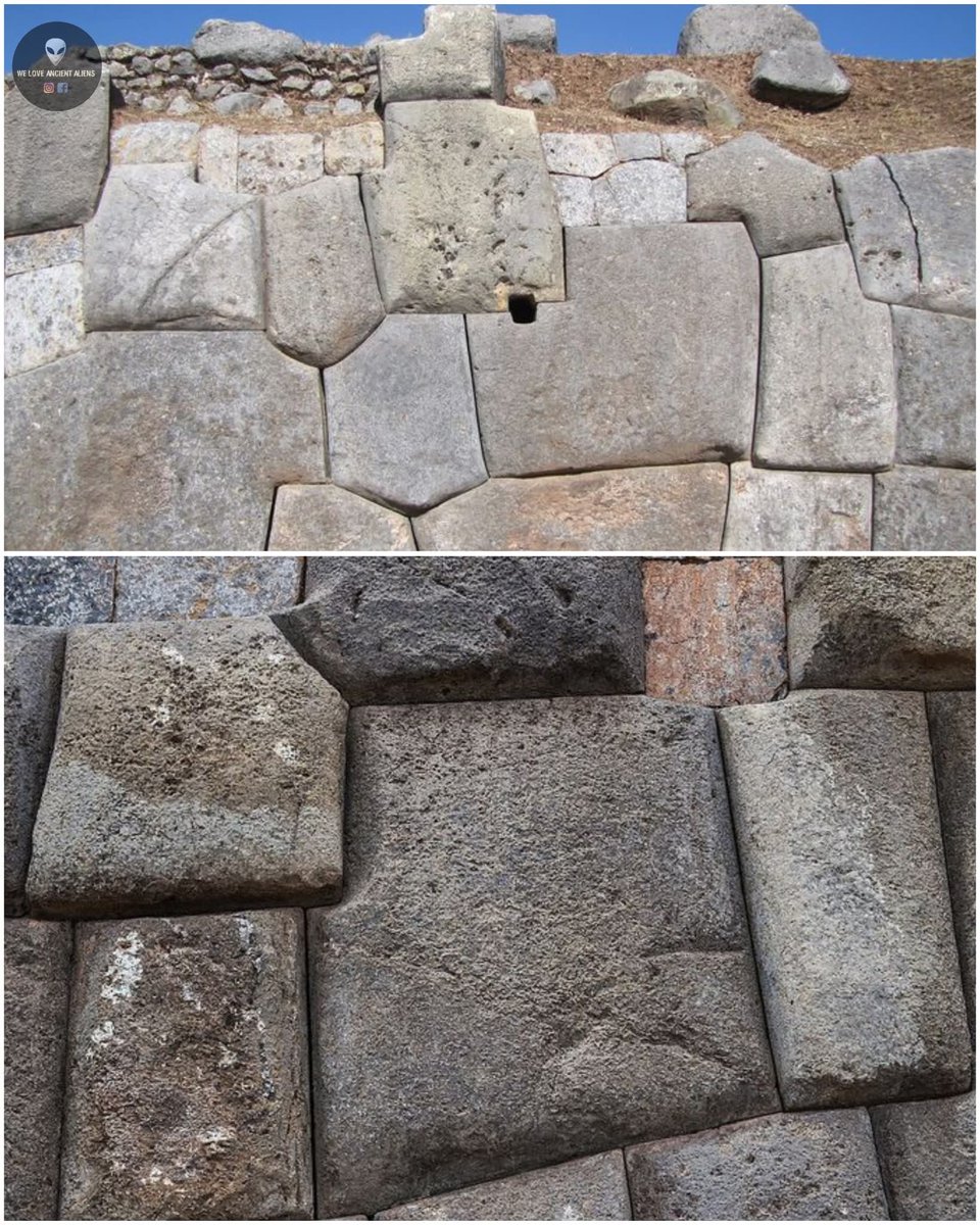 Dos secciones diferentes de las murallas poligonales de Sacsahuaman...

We Love Ancient Aliens