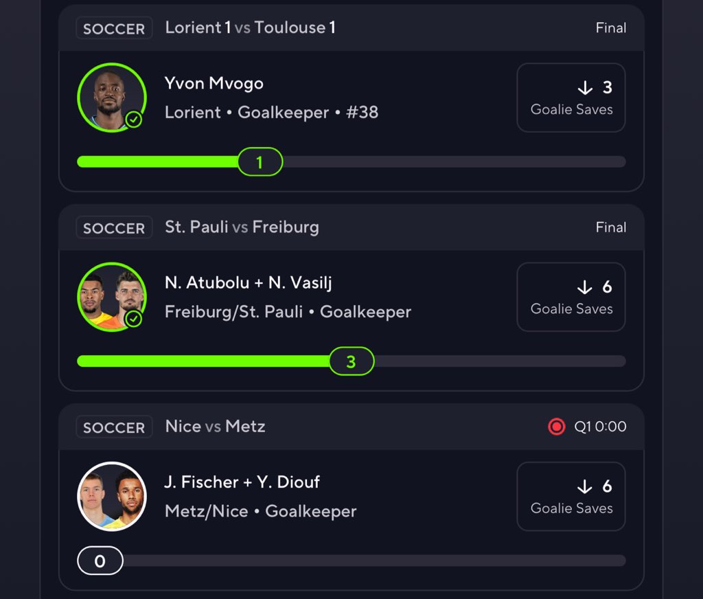 PotdPrizepicks's tweet image. 2/2✅
1 more to go to cash the B2B 6x✅

💚 if you tailed or you ready for the 10X NFL🏈