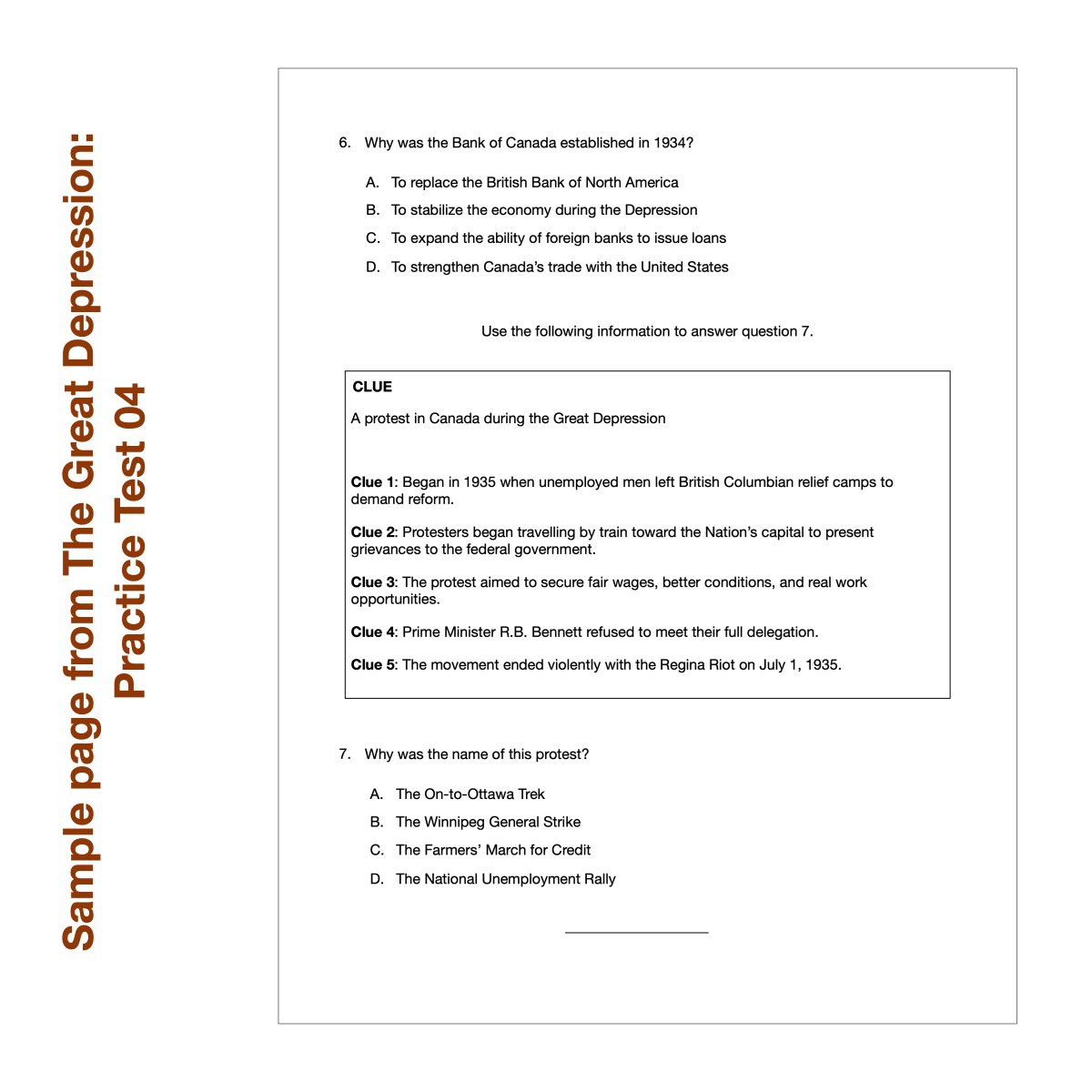 KctLearning's tweet image. For your #Canadianclassroom: The Great Depression Quiz/Test 4: Social Credit | CCF | Economic Nationalism teacherspayteachers.com/Product/The-Gr…              #tpt #afl #u #ata #bctf #stf #mbteachers #onted #HistoryTeachers #WorldHistory #SocialStudies #CanadianStudies