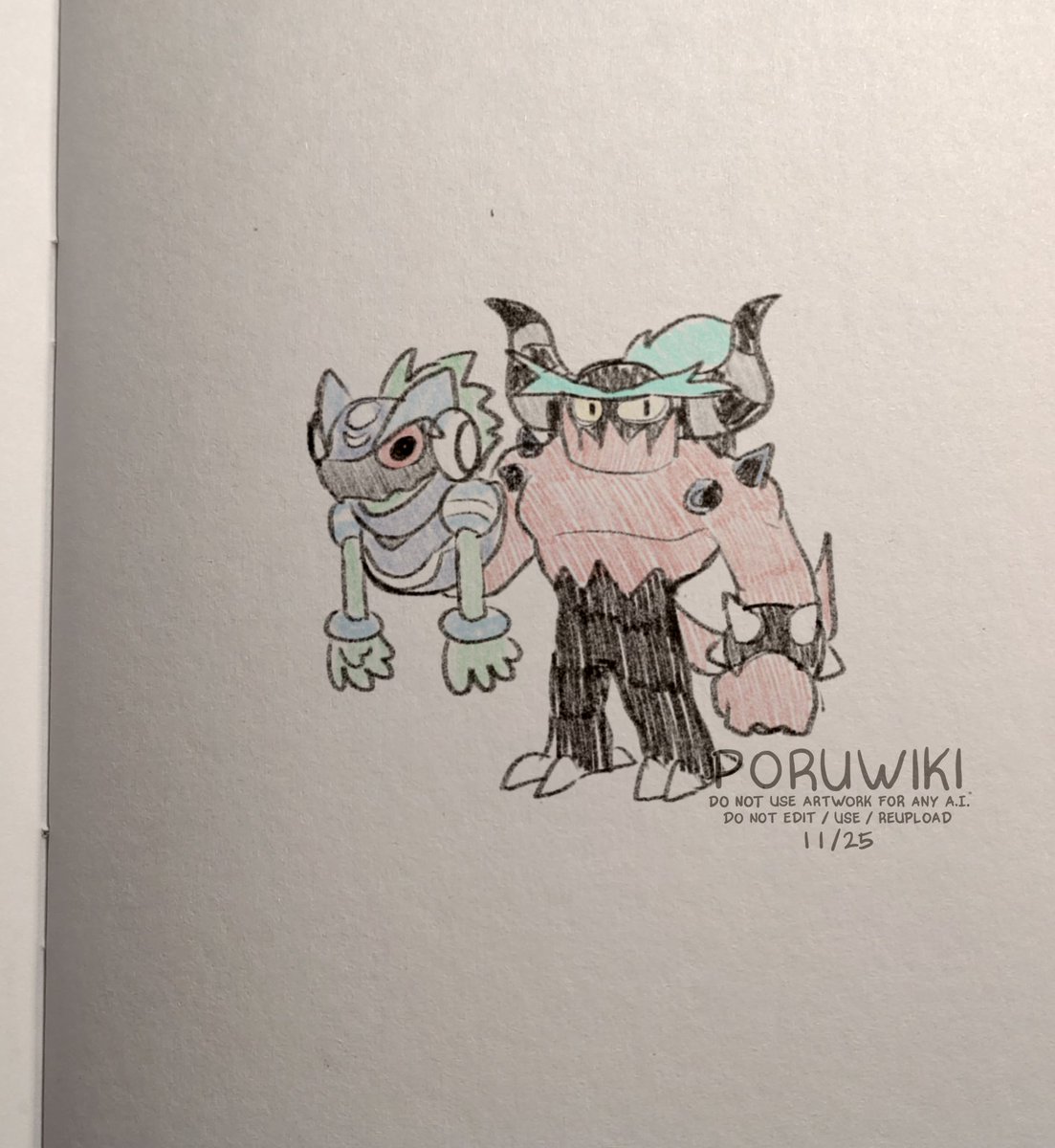 Late night digital doodle.