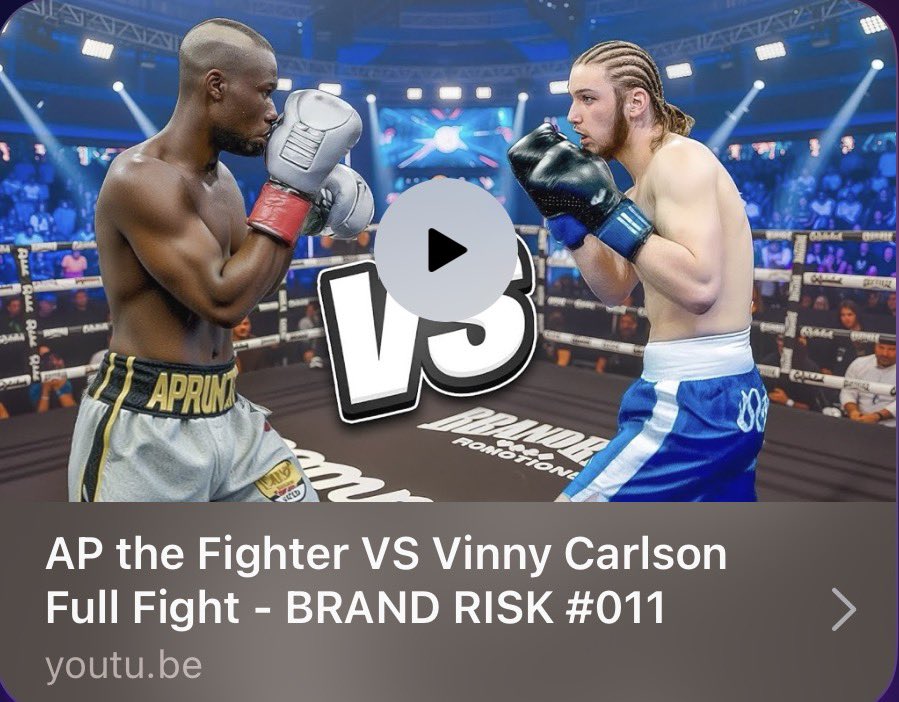 🔗 youtu.be/LEjff_EywEc?si…

<a href="/ap_the_fighter/">ap_the_fighter</a> Brandrisk Debut🥊