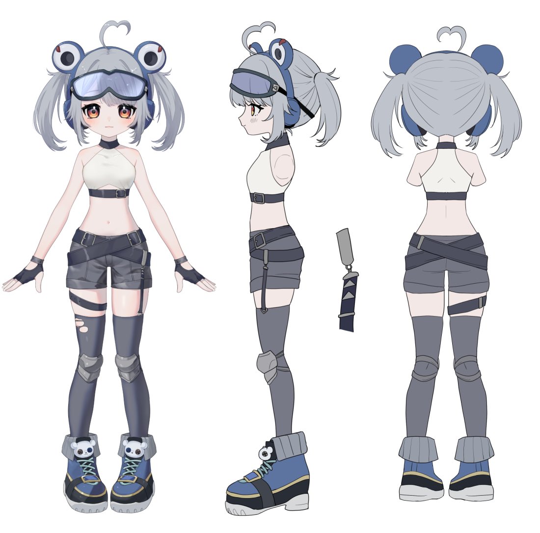 H_Mahiruuu's tweet image. ˗ˏˋ ⭐️お知らせ⭐️ˊˎ˗

本日から新モデルでの活動となりました！
新モデルに伴い、活動名も変わります！！

💙名前   熊羆まひる
🩶ファンマーク   🪖🧸
💙ファンアート   #まひるの戦場日記
🩶ママ  @_m0U0m_ 
💙Twich  m.twitch.tv/yuuhimahiru/ho…
🩶Youtube  youtube.com/channel/UCo9ta…

 #vtuber