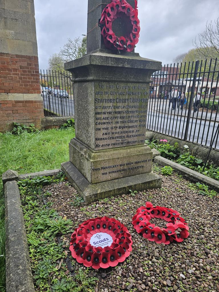 They shall grow not old, as we that are left grow old: 
Age shall not weary them, nor the years condemn.
At the going down of the sun and in the morning
We will remember them.
#Remembrance