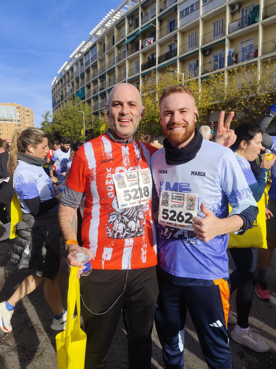 Chechutg's tweet image. Mi primera Run, y de 10km, con un sabor especial y buenas sensaciones. Una experiencia que hay que repetir y sorprendido con el gran compromiso de los participantes.

#ElDerbidelasAficiones
#Merengue