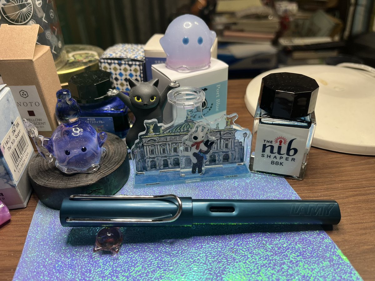 『鹿狩り』国木田独歩
#朝活書写 No.2221
#朝活書写_2221
2025.11.09

#nibshaperbbk 
#青緑愛好連盟
#lamy 
#アルスター
#漢字ニブ
#リサとガスパール
#ネコのペンおき
#carrocro 
#きゃろくろおばけ 
#キャロちゃん