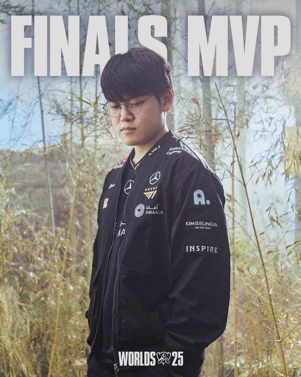 #WORLDS2025 FINALS MVP: T1 GUMAYUSI