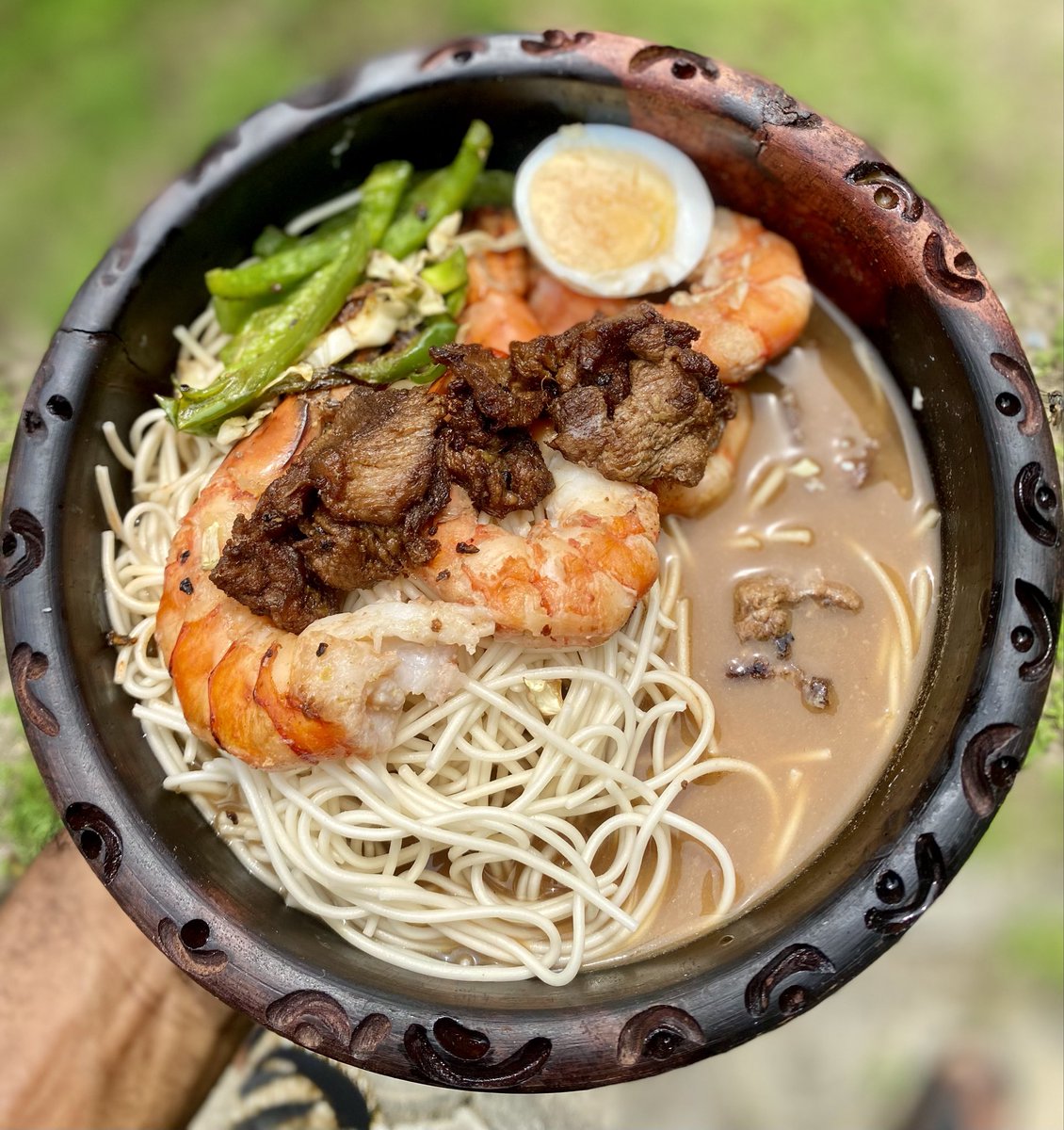 appetinolagos's tweet photo. Prawn and lamb ramen 😍 https://t.co/c11Gpa9U5H