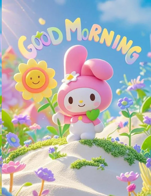 Good morning, everyone! 🌼✨ Start your day with a sprinkle of joy and creativity