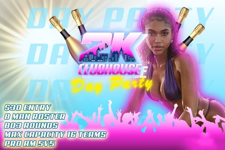 2KClubhouse's tweet image. 🎉 DARTY 
✅ 6 PM EST
$40 entry

@PookieLoTV