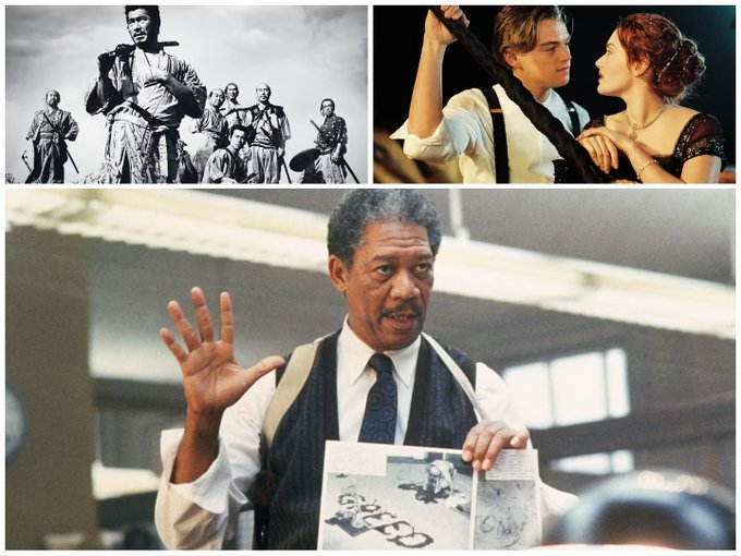 Dear Son, 

 Watch these 15 movies before it’s late: 👇