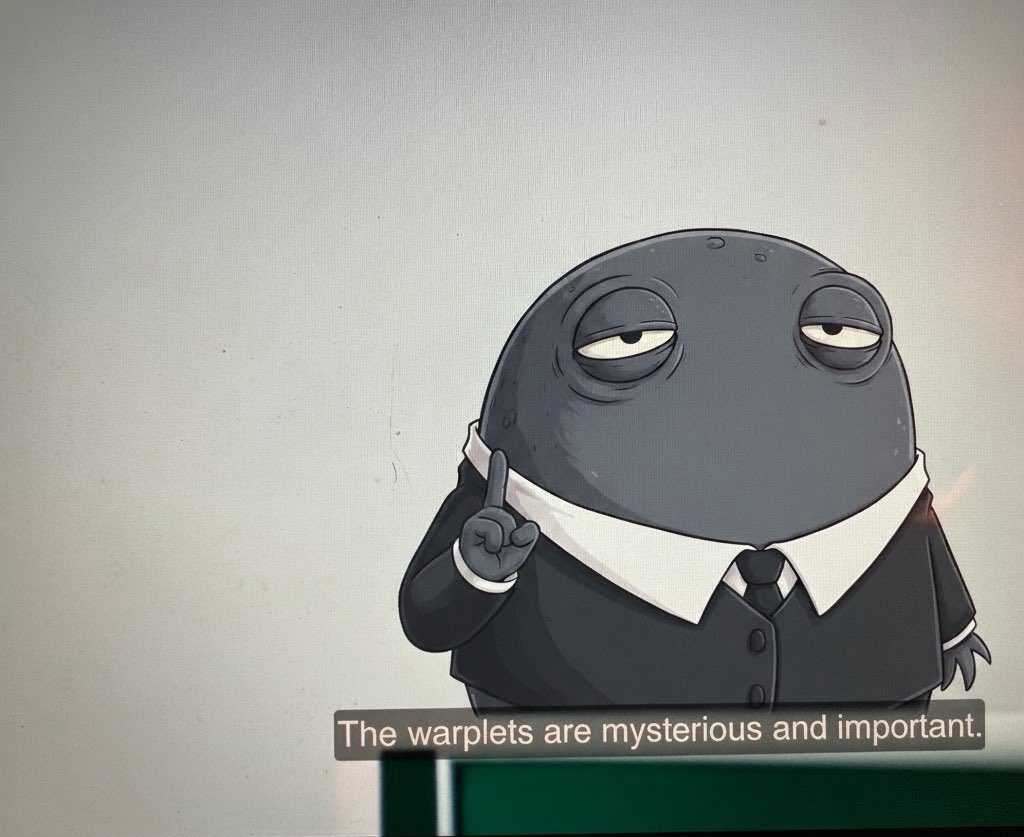 GM $Warp community. As a community, we made this X page to bring more awareness to our lovely warplets. Be sure to check out the NFTs as well by <a href="/sayangel/">Angel Say</a>. As always, $warp on warplets.