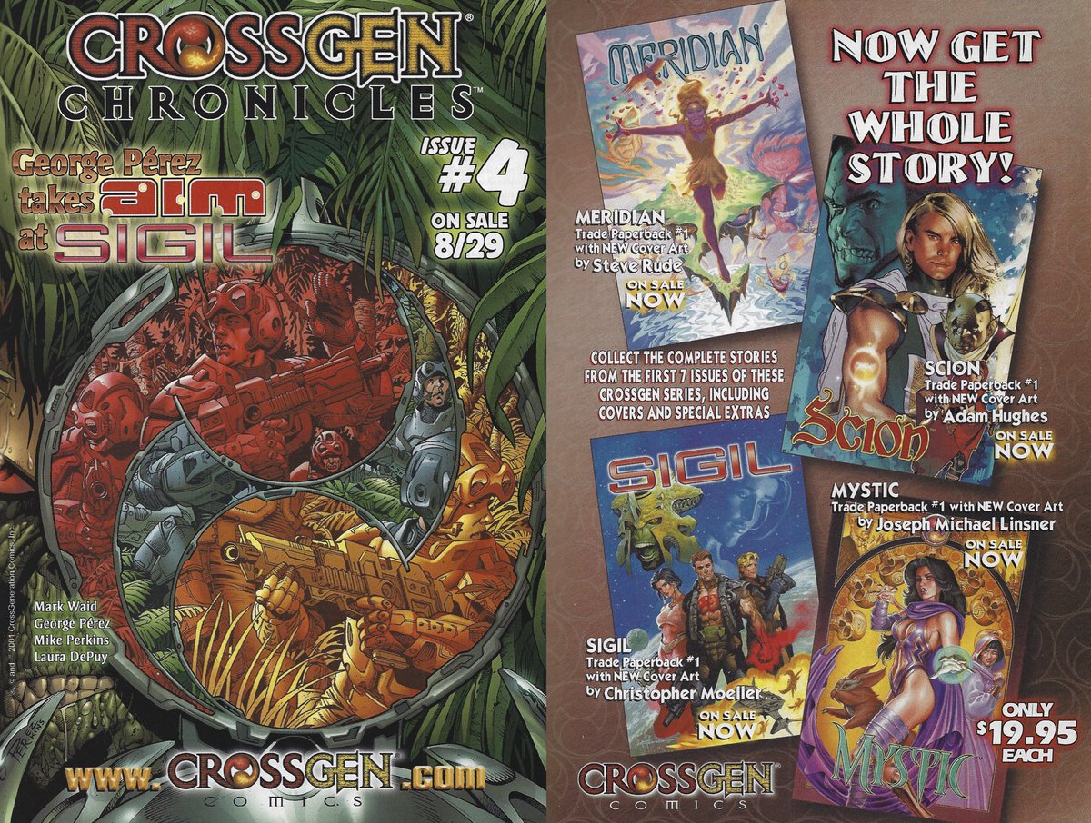 The “CrossGen Express” was still chugging along in Summer 2001. Did YOU buy a ticket?