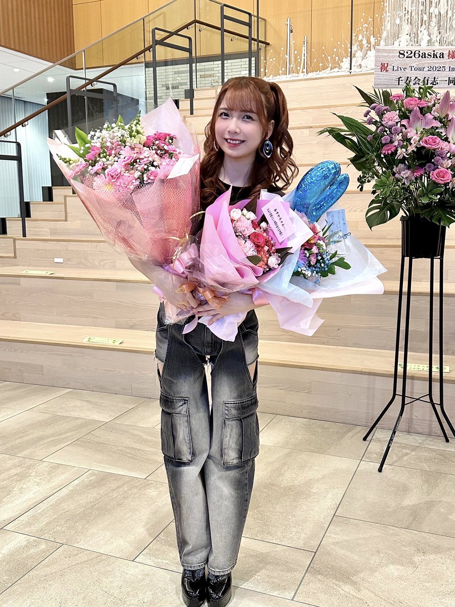 愛を感じるお花たち( ՞ෆ ෆ՞ ) お名前が反対になってるのに気づかず