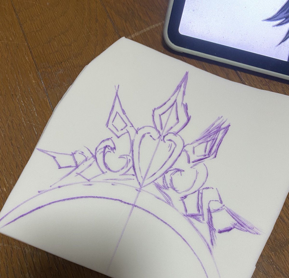 こういう装飾も何気初かも