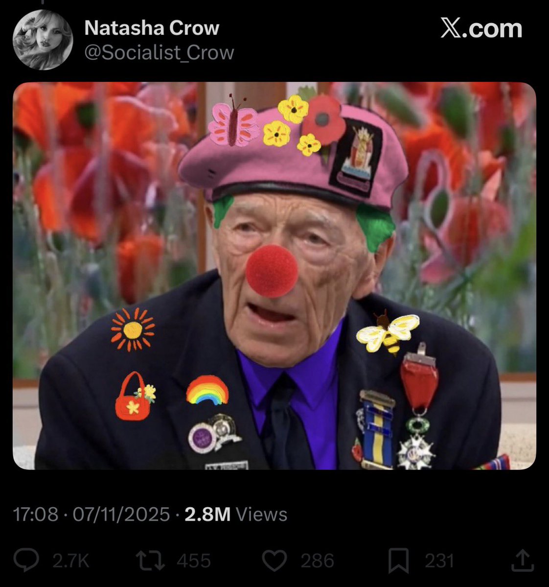 Alexarmstrong's tweet image. What a disgusting, vile, vile woman.