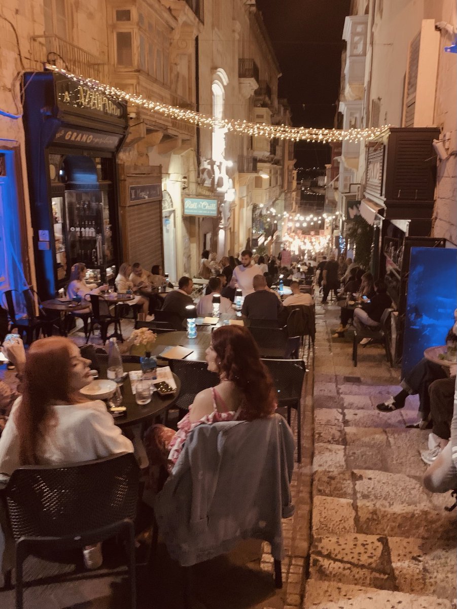 Saturday night in Valetta
