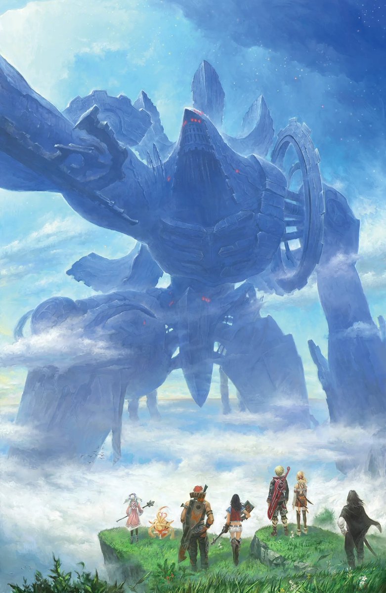 HouseQuay's tweet photo. I got this Xenoblade Chronicles art on Nintendo Today, and I don't think I'd actually seen it before! https://t.co/559T7oeplq