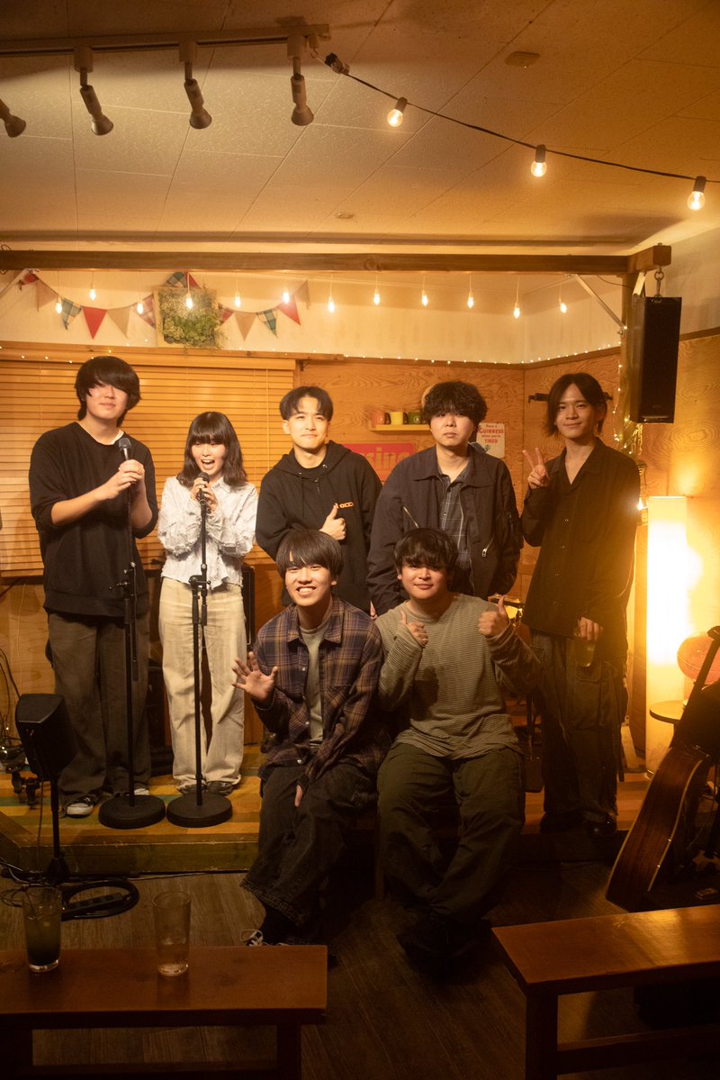 明暮舎pre 「あけて、くれる」
ご来場の皆様ありがとうございました。

アコースティックセット良いですね。
また来年やります！