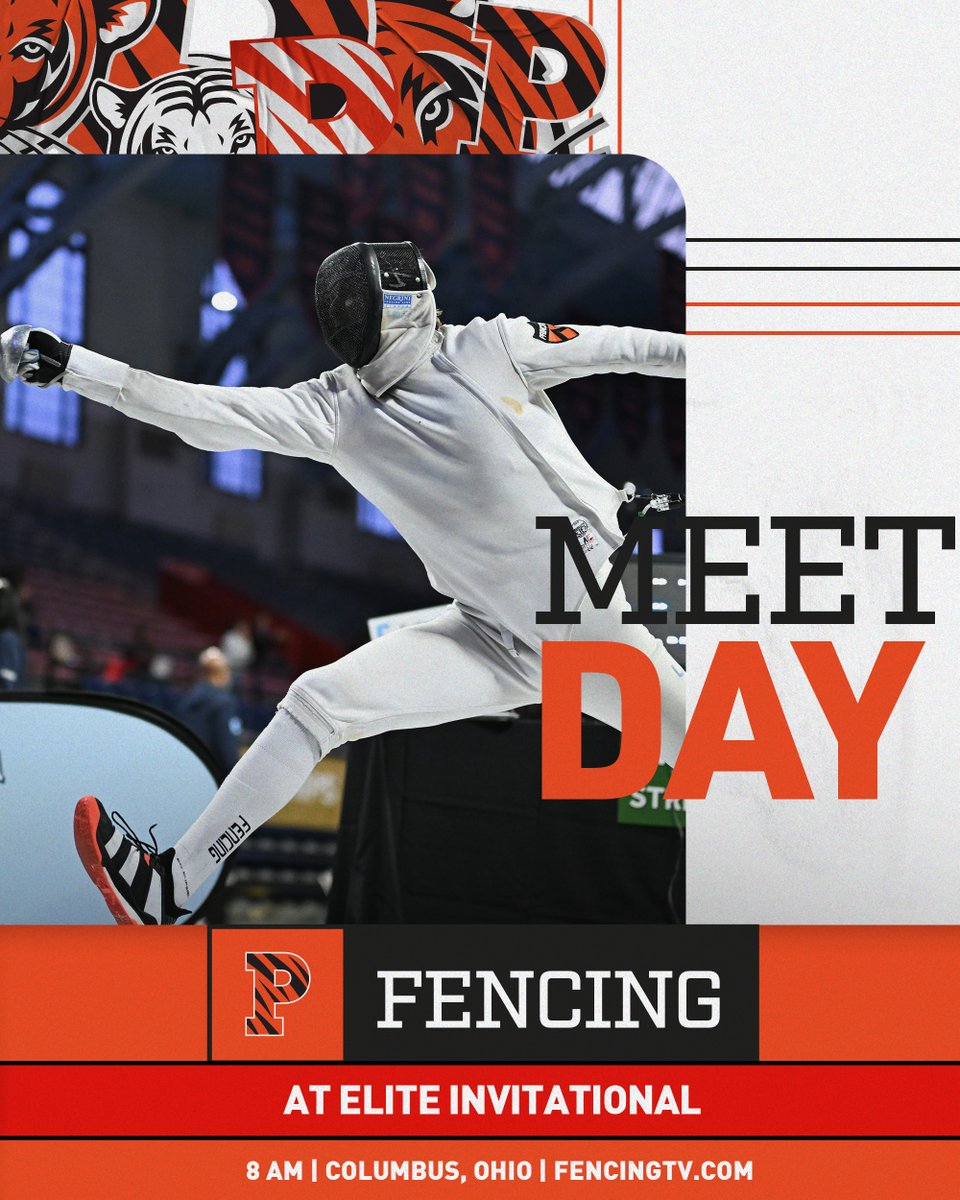Our season starts TODAY at Ohio State! 🐅🤺

ℹ️: goprincetontigers.com/news/2025/11/5…