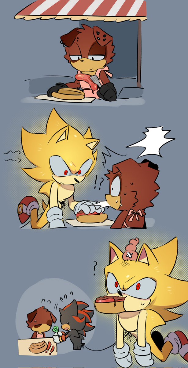 Redpuppy5's tweet photo. He's still Sonic, the same 
#ShadowTheHedgehog #SonicTheHedgehog #sonadow https://t.co/u2q6vjVyQ7