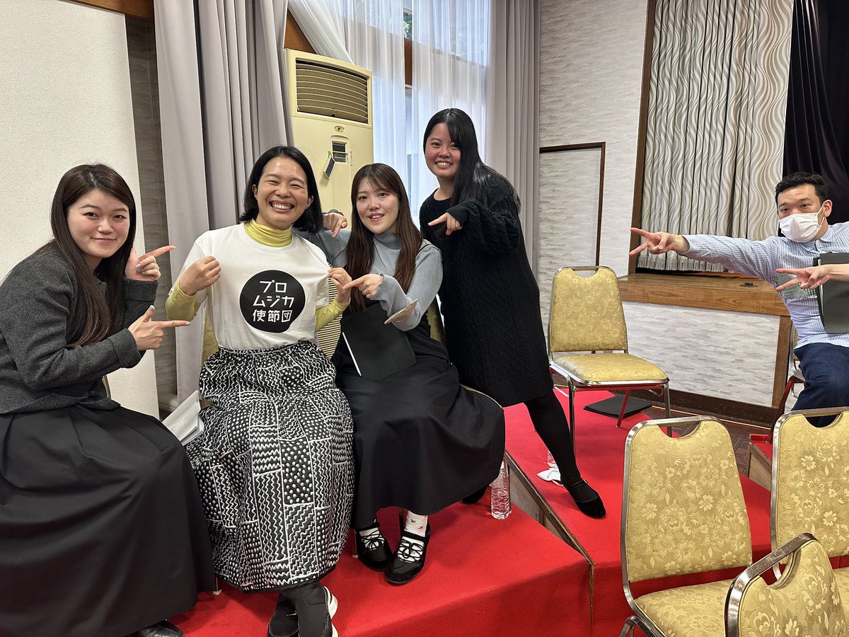 Tシャツを着てくれた ソプラノチーム。透明感溢れる美しい歌声👏👏
