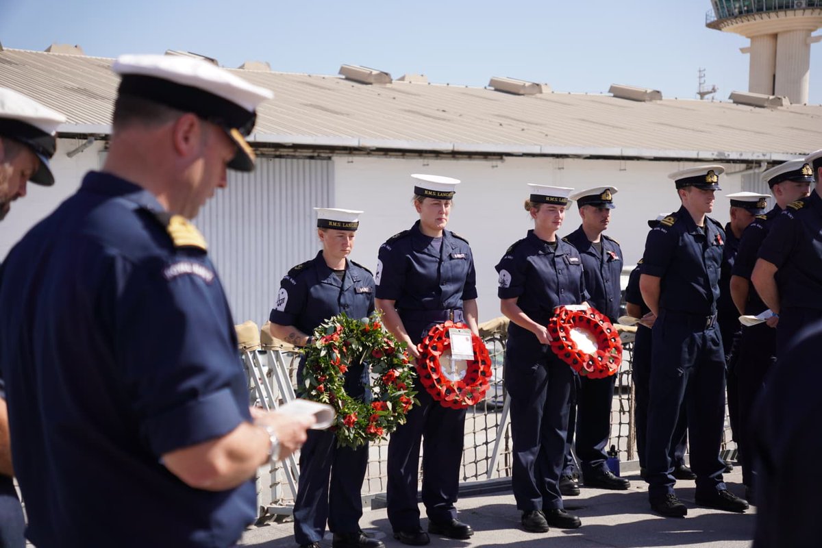 HMS Lancaster tweet media