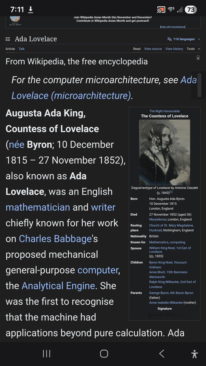 TankEastCoast91's tweet image. &quot;The Enchantress of Number&quot;
ADA Lovelace and Cordana

#ADALOVELACE  mathematician who wrote the first code for #Cryptocurrency in early 1800s the fonder of the computer and after my recovery this morning the paper trail that biblically leads to identifying the #MARKOFTHEBEAST…