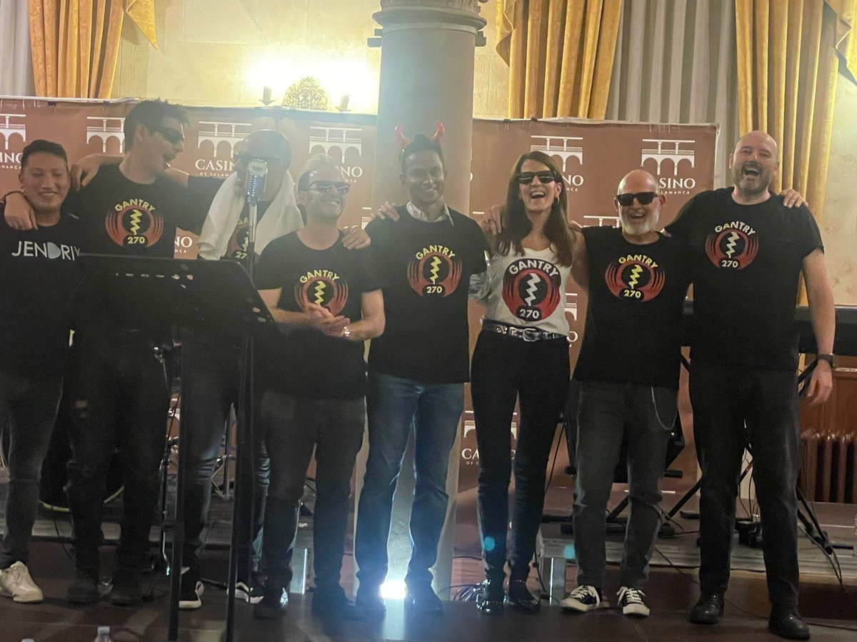 <a href="/_ShankarSiva/">Shankar Siva</a> <a href="/SEOR_ESP/">SEOR.es</a> <a href="/Dolmos77/">David Olmos</a> <a href="/Ecastromarcos/">Elena Castro</a> <a href="/F_lopez_campos/">Fernando Lopez Campos</a> <a href="/nuria_dios/">Núria Rodg de Dios</a> <a href="/drjavierserrano/">Dr. Javier Serrano</a> <a href="/LuisAlberto3P/">Dr. Luis A. Pérez-Romasanta</a> <a href="/fcounago/">Felipe Couñago PhD</a> <a href="/Antoniojconde/">Dr. Antonio J. Conde</a> <a href="/Mat_Guc/">Matthias Guckenberger</a> <a href="/_ShankarSiva/">Shankar Siva</a> , it’s been an honor! we’re so grateful to have met you! Because beyond being a leader✨, you’ve shown genuine closeness and interest in our society🇪🇸! And you also love AC/DC🤘😎! From <a href="/SRS_SBRT_SG/">SRS SBRT Spanish Group</a>🎯, <a href="/SEOR_ESP/">SEOR.es</a>  and <a href="/gantry270/">GANTRY270</a>🎸, we’re profoundly grateful! 😊