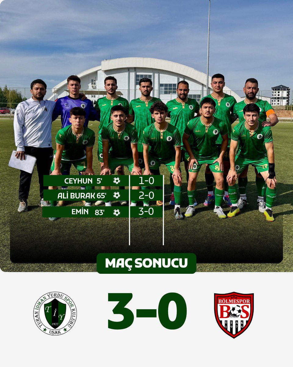 Bu hafta üç puanı üç golle alıyoruz 🟢⚫️