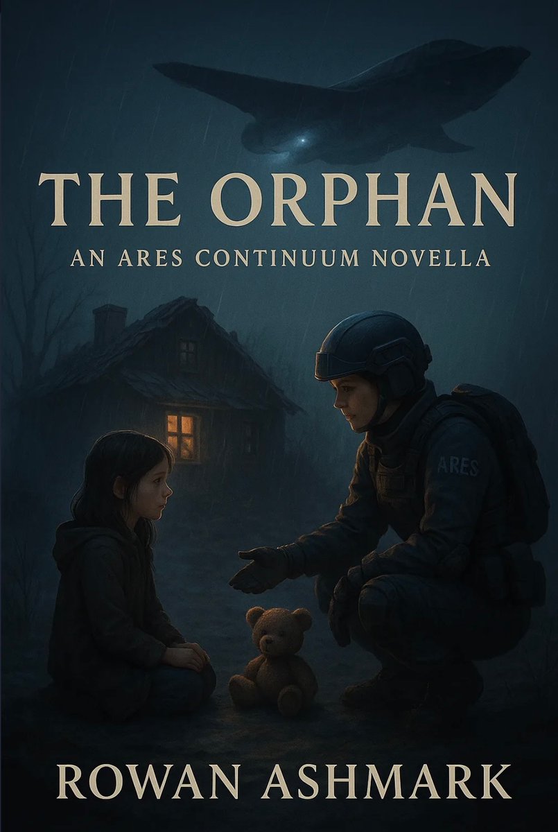 Rowan_Ashmark's tweet photo. @karonsbooks In final edits of my novella “The Orphan”. A.R.E.S. Sable Team finds a child in a ruined house—lab hidden underneath. The rescue sparks a fight to keep her human. #WritersLift #scifibooks https://t.co/zlM3iLTVkQ