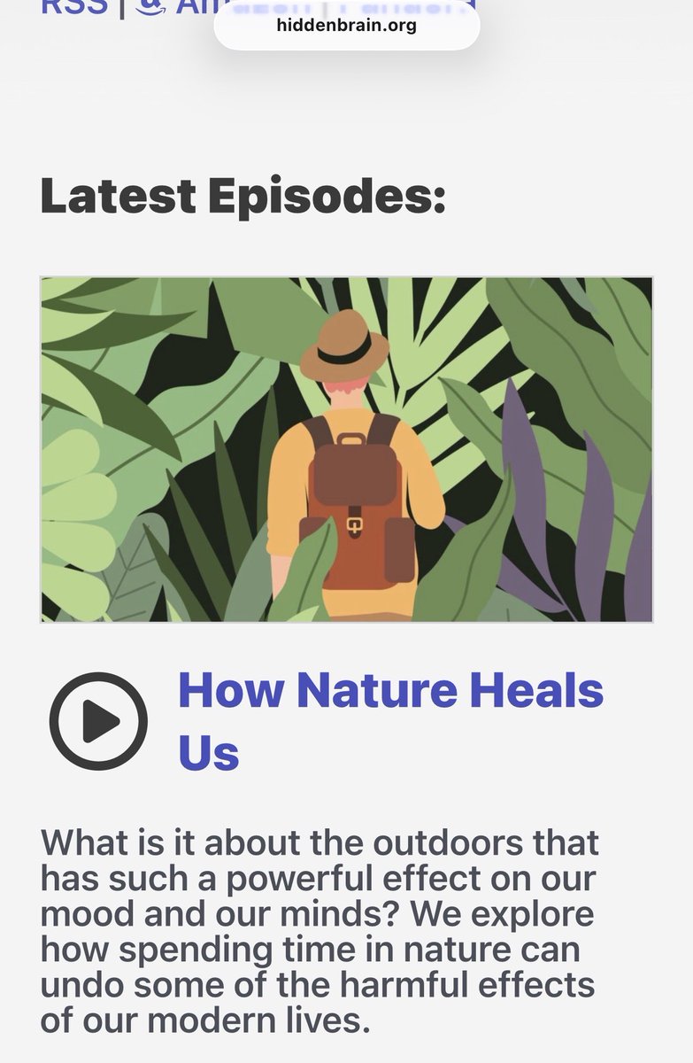 Touch grass, go for a walk in the woods or just listen to the birds. It’s good for body and soul