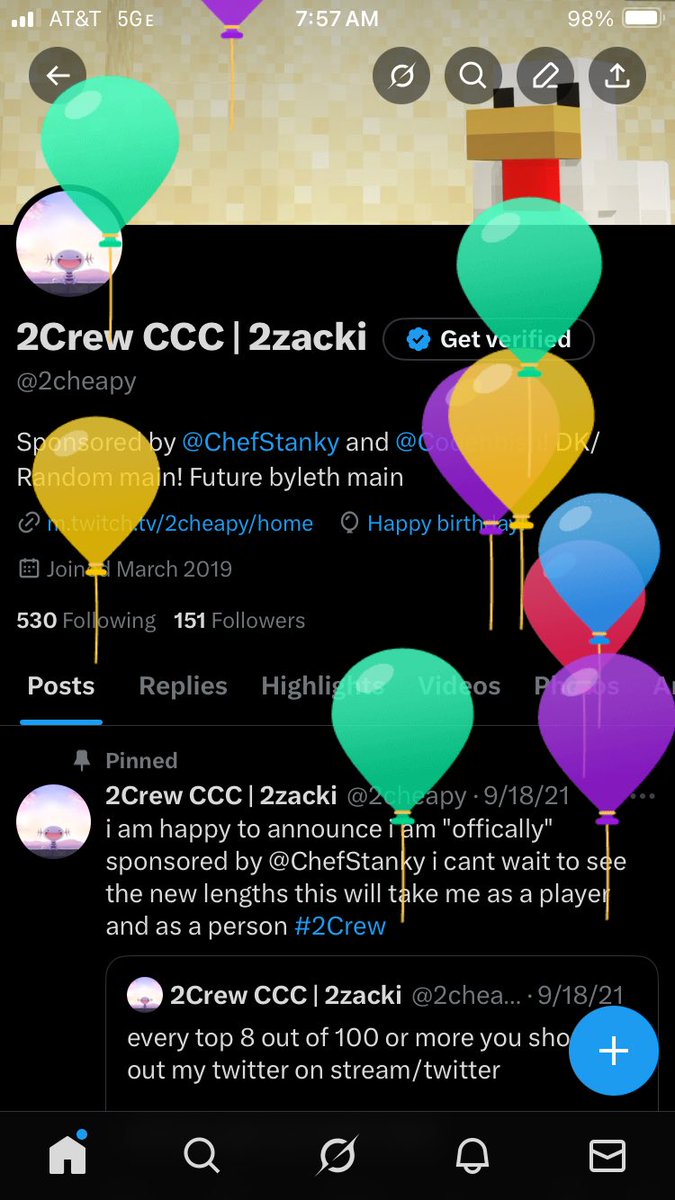 2cheapy's tweet image. Balloon