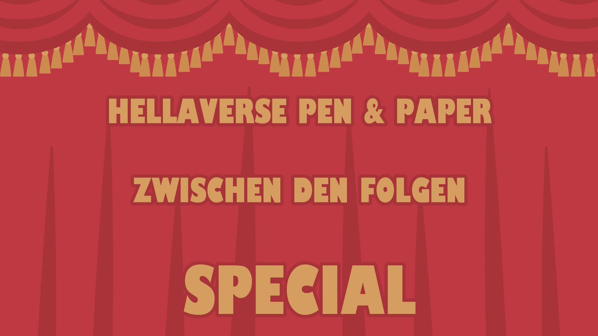 🔥#Hellaverse #PenandPaper🔥 

Heute um 18:30 Uhr stürzen wir uns wieder mit <a href="/dennis_the_frey/">DennisFreyBooks</a>, <a href="/Kyota_exe_/">Kyokodil_Echse_ 🐊 V-Artist @Vibrant 💫</a> &amp; <a href="/skeiah/">Skeiah | Vtuber GER/ENG | Rebrand Arc</a> in die Hölle!🔥

Wir haben ein kleines Event vorbereitet~ ✨

twitch.tv/yoshiko_vt

#CUMonday #TwitchDE #Stream #Shikolive #GERVtuber #HelluvaBoss #HazbinHotel