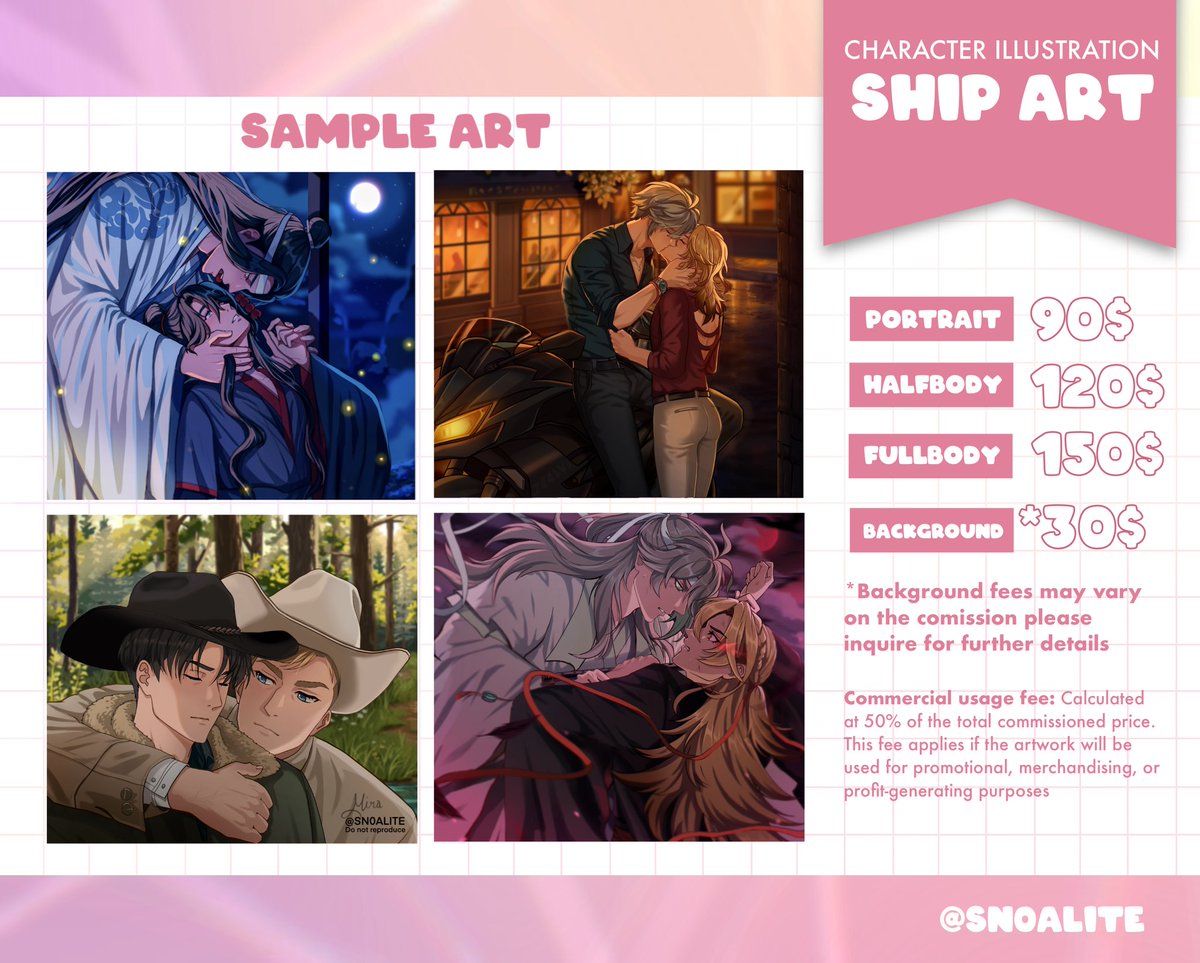 🎨 Commission sheet updated! 🎨
Please help me apply for verification on #VGen 
I create detailed art for OCs / ships / VTuber / background illustrations for profiles, covers, or commercial use 

📩 please DM if you’re interested!
🔁 RTs are super appreciated 💖
#VGenCode