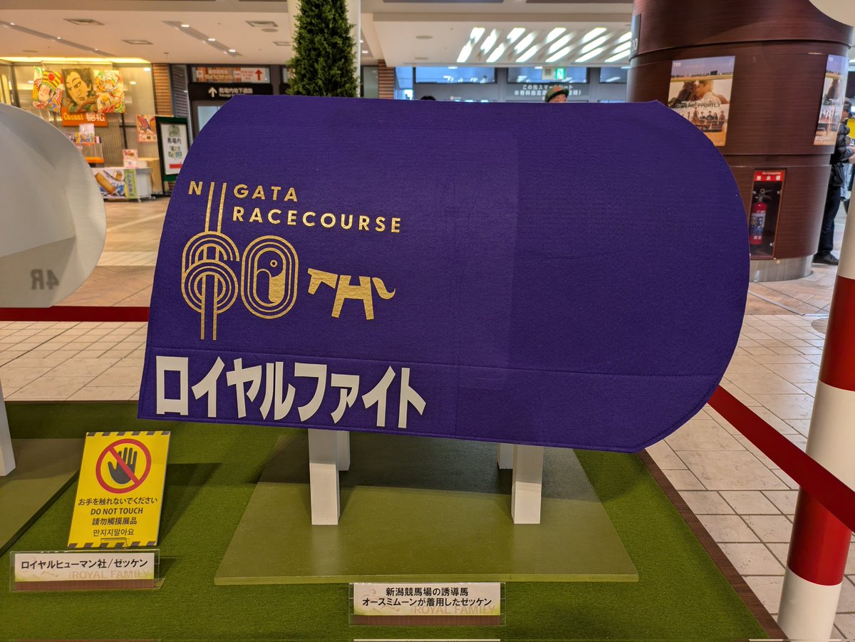 東京競馬場のロイヤルファミリー展また更新されました ロイヤルホープ