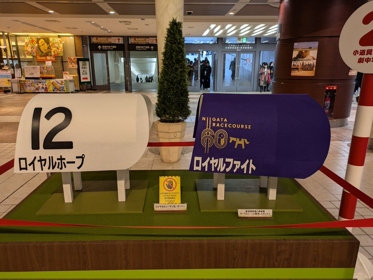 【非売品】ロイヤルファミリー・ロイヤルホープ 有馬記念ミニゼッケンセット/競馬 m44370948023_1.jpg?1765687401