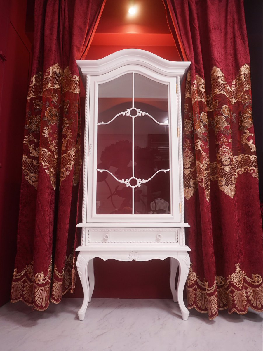 写場椅子 赤＋ベージュ 【公式通販】