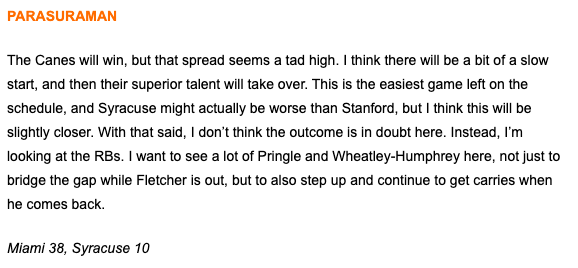 I've made so many bad and wrong predictions over the years, I gotta point this one out <a href="/SebastiansPub/">Sebastian’s Pub</a> <a href="/5ReasonsSports/">Five Reasons Sports 🏀🏈⚾️🏒⚽️</a> <a href="/5ReasonsCanes/">5 Reasons Canes Network</a>