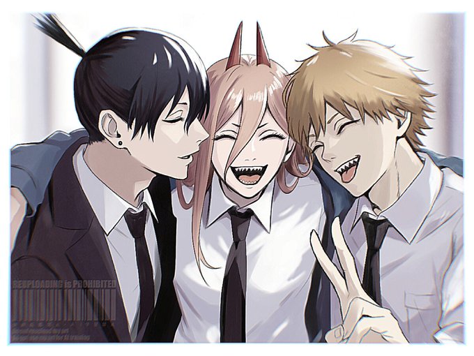 チェンソーマン「Chainsaw man and the cutest chainsaw dog