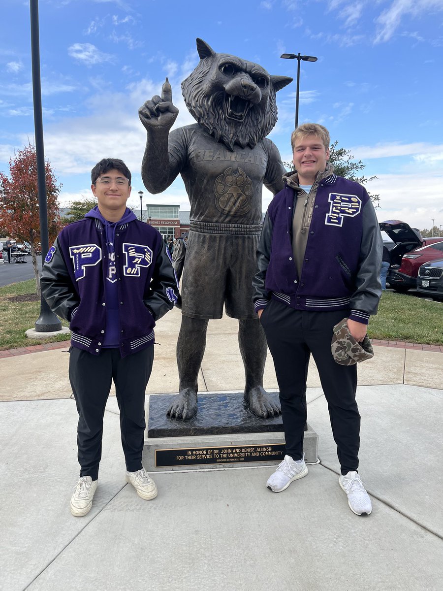 Great game day visit with teammate and future Bearcat <a href="/RochEmanuel12/">Roch Emanuel</a>. Got to watch <a href="/NWBearcat_FB/">Northwest Football</a> become 2025 MIAA Conference Champs. Congrats <a href="/Jake_Willrich/">Coach Willrich</a> and <a href="/CoachAller/">Coach Aller</a> on your big win!

<a href="/PiratesPiperFB/">Piper Pirates Football</a> <a href="/coleworld50/">Coach Orrick</a> <a href="/sbruning29/">Sam Bruning</a> <a href="/parker_pk/">Parker Hasenkamp</a>