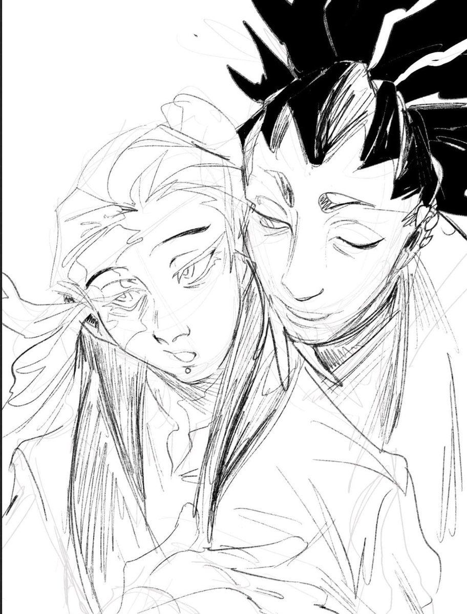 ruestttt's tweet image. tamsy's (and corvus'?) day off #stringcrow #GACHIAKUTA