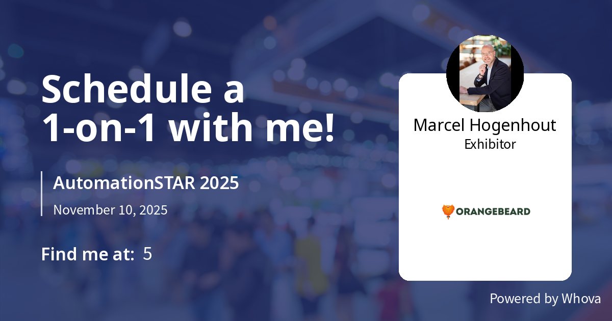 marcelhogenhout's tweet image. I’ll be at @AutomationConf 2025 in Amsterdam RAI tomorrow (Nov. 10–11)!

Representing @Orangebeard_io , looking forward sharing ideas on smarter test automation.

Chat? Via #Whova: tinyurl.com/ynhjpynw  

#AutomationSTAR #SoftwareTesting #AI #ContinuousTesting #TestAutomation