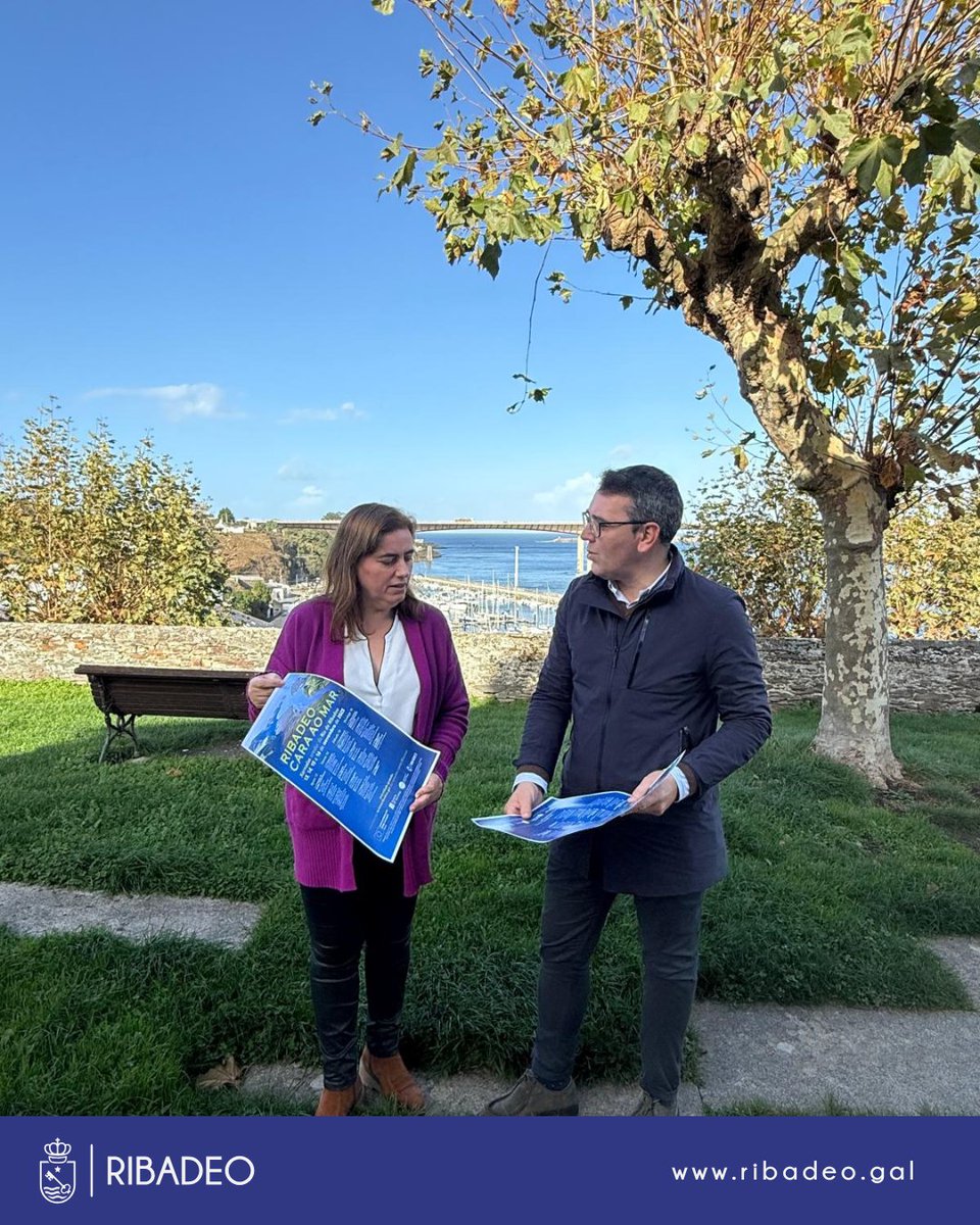🌊 Presentación das Xornadas arredor da Ría de Ribadeo, que se celebrarán do 13 ao 16 de novembro dentro do programa Ribadeo cara ao mar. 

📍 Participación gratuíta previa inscrición en 👉 ribadeo.gal/es/xornadas-ar…

#RibadeoCaraAoMar #RíaDeRibadeo #PatrimonioMarítimo #Ribadeo