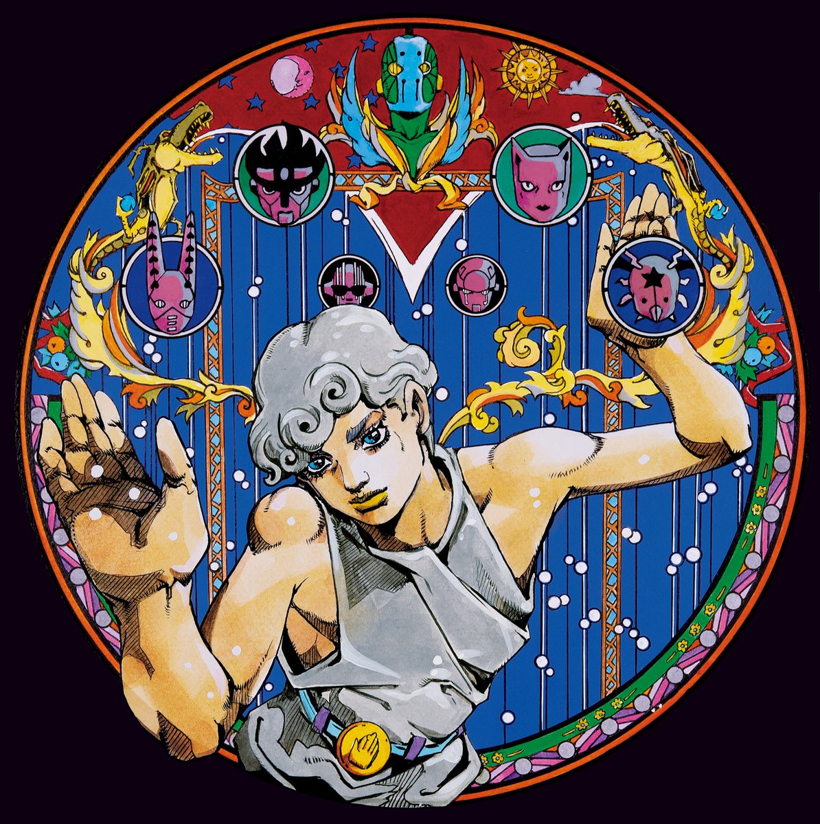 Jojo's Bizarre Fashion Design tweet media